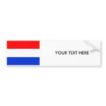NETHERLANDS FLAG Bumper Sticker bumper stickers