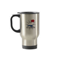 Netherlands Flag Map 2.0 Coffee Mugs