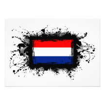 Netherlands Flag Personalised Announcements