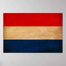 Netherlands Flag Print