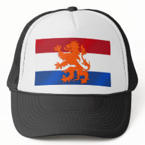 Netherlands Rampant lion Netherlands flag Mesh Hat