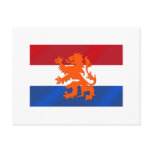 Netherlands Rampant lion Netherlands flag postcards