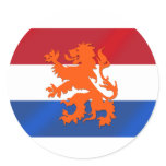 Netherlands Rampant lion Netherlands flag stickers