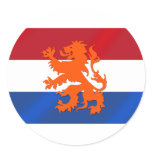 Netherlands Rampant lion Netherlands flag Stickers