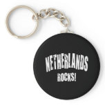 Netherlands Rocks! Keychains