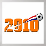 Netherlands Soccer 2010 Logo posters