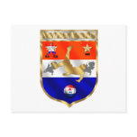Netherlands  Soccer player voetbal sheild emblem postcards