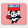 Netherlands Table Tennis Panda Mouse Mat