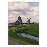 Netherlands Windmill Card