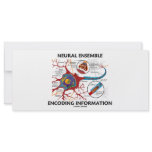 Neural Ensemble Encoding Information (Neuron) rack cards