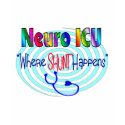NEURO ICU "Where SHUNT Happens" t-shirts