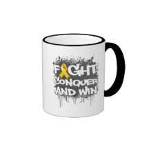 Neuroblastoma Cancer Fight Conquer and Win Mug