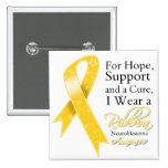 Neuroblastoma Support Hope Awareness Pinback Button