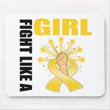 Neuroblastoma Victory Fight Like A Girl Mouse Pad