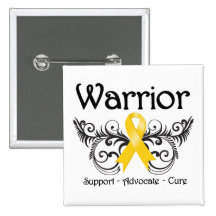 Neuroblastoma Warrior Scroll Pin
