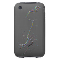 NeuroFlame (Emboss version) iPh3G Iphone 3 Tough Protectores