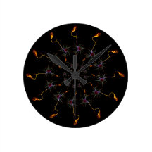 NeuroFractal Clock medium size