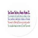 Neurology Nurse Hilarious Gifts, Unique Saying stickers