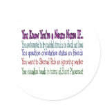 Neurology Nurse Hilarious Gifts, Unique Saying stickers