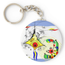 Neuron keychain