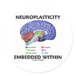 Neuroplasticity Embedded Within (Brain Anatomy) stickers