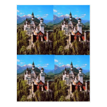 neuschwanstein castle - germany DREAM BIG! Post Card