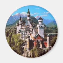 neuschwanstein castle - germany refrigerator magnets