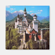 neuschwanstein castle - germany refrigerator magnets
