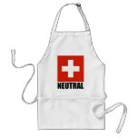 NEUTRAL (Swiss Flag) Apron