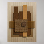 'Neutral Textures & Shadows' posters