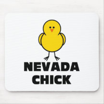 Nevada Chick Mouse Pads