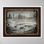 Nevada City, 1852 by Joseph Blaney Starkweather posters