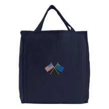Nevada Embroidered Tote Bags