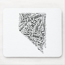 Nevada in Tagxedo Mousepad