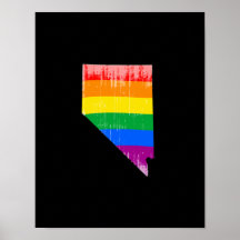 NEVADA PRIDE - DISTRESSED -.png Poster