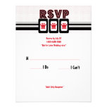 Nevada Response Card:  Bet on Black Personalised Invites