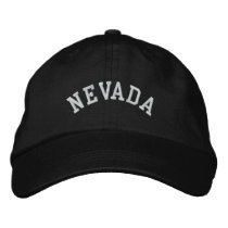 Nevada State Embroidered Embroidered Hats
