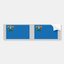 Nevada State Flag Bumper Sticker