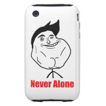 Never Alone - iPhone 3G/3GS Case Tough iPhone 3 Cover