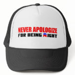 Never Apologise hats
