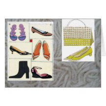 Never Enough Shoes Card