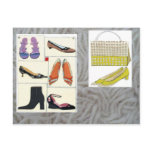never enough shoes postcards