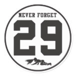 Never Forget - 29 Sticker
