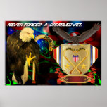 Never-forget-a-disabled-vet posters