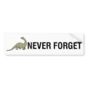 Never Forget bumper stickers