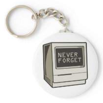 Never Forget Computer keychains