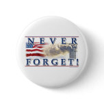 Never Forget T Shirt buttons