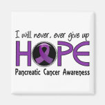 Never Give Up Hope 5 Pancreatic Cancer Fridge Magnets