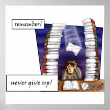 Never Give Up Print