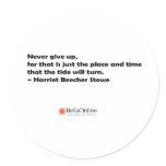 Never Give Up stickers